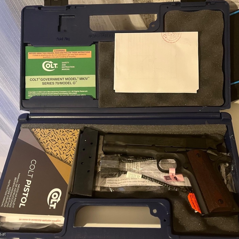 Sıfır Colt 1911 Classic 45 Acp