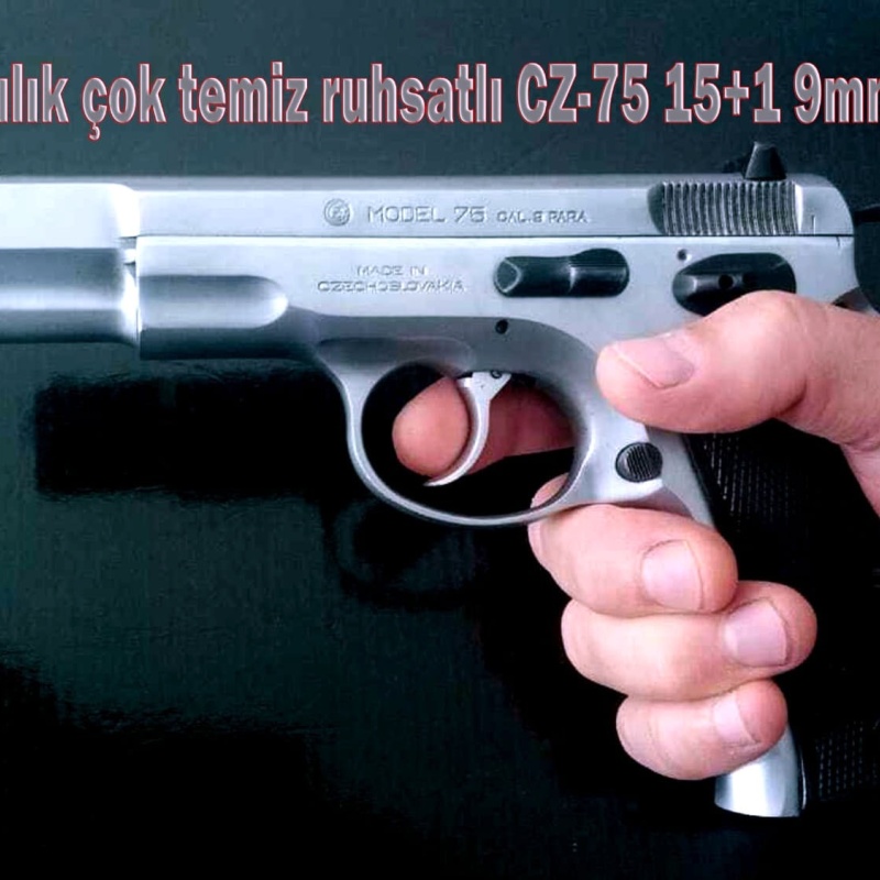 ACİL SATILIK UYGUN FİYAT ÇOK TEMİZ TAMİR GÖRMEMİŞ ÇİFT ŞARJÖR VE MERMİLER DAHİL