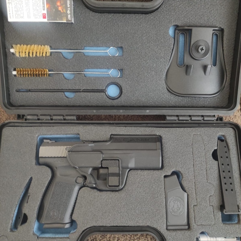 KAMU GÖREVLİSİNDEN TAŞIMA RUHSATLI SIFIR CANİK TP9 SF ELİT-S TUNGSTEN