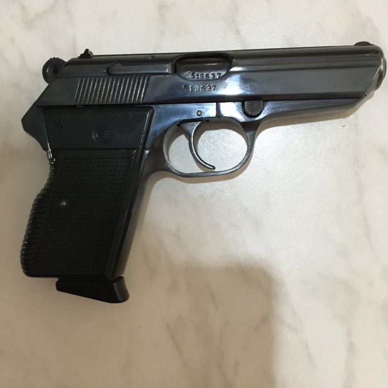7,65 mm Çek Vizör Tabanca