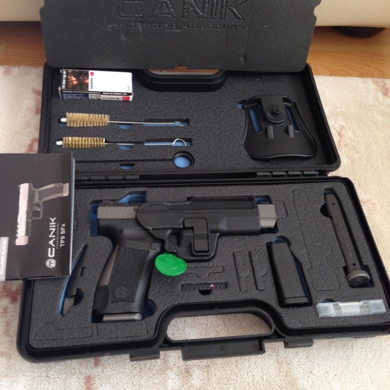 CANİK TP9 SFX TUNGSTEN MEMURDAN SIFIR KUTUSUNDA HİÇ KULLANILMAMIŞTIR.
