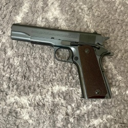 Colt 1911 Süper 38 Auto Nadir bulunan tertemiz tabanca