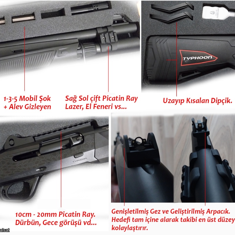 Typhoon Arma 12 Tactical FDE Oto.