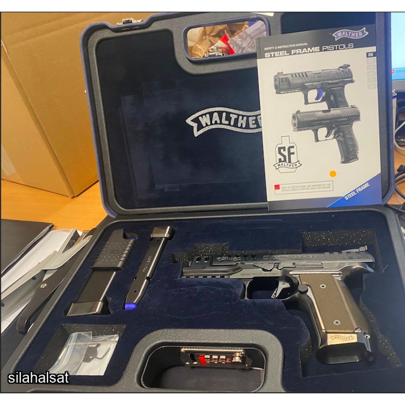 Kamu görevlisinden sıfır Walther Q5 Match SF “Black Diamond”