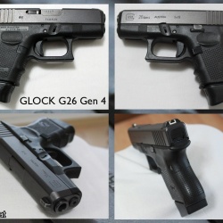 GLOCK G26 Gen 4 Sahibinden (3 şarjör+çanta+kılıf vs)