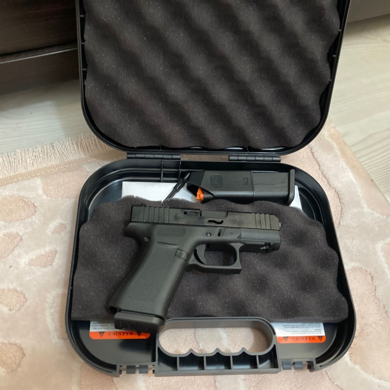 Glock 43X sıfır hiç atış yapılmadı