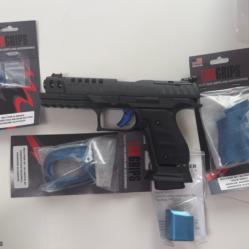 Walther Q5 Match SF (Steel Frame) Pro. (SIFIR)