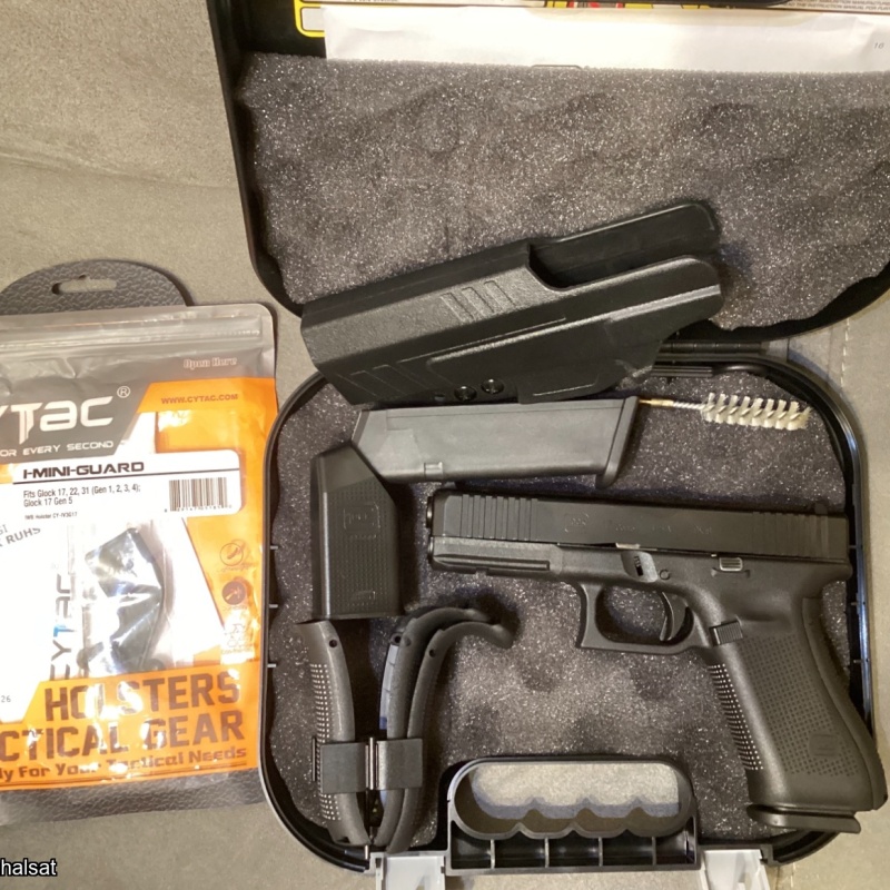 SIFIR AYARINDA TEMİZ GLOCK 17 GEN 5