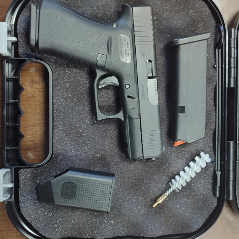 Glock 43X SIFIR, KUTUSUNDA HİÇ KULLANILMAMIŞ ,KAMU PERSONELİNDEN