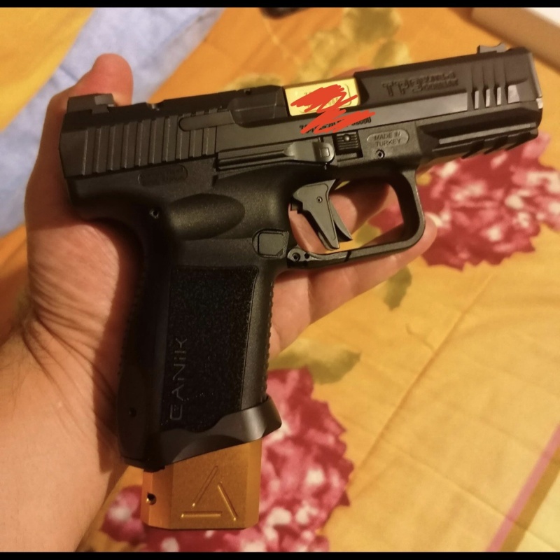 Çiziksiz Canik combat pvd