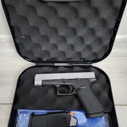 TÜRKİYEDA TEK SIFIR GLOCK 48 GEN 5 SİLVIR . EVRAKIMIZ HAZIR DEGİLSE LÜTFEN RAHATSIZ ETMEYELİM