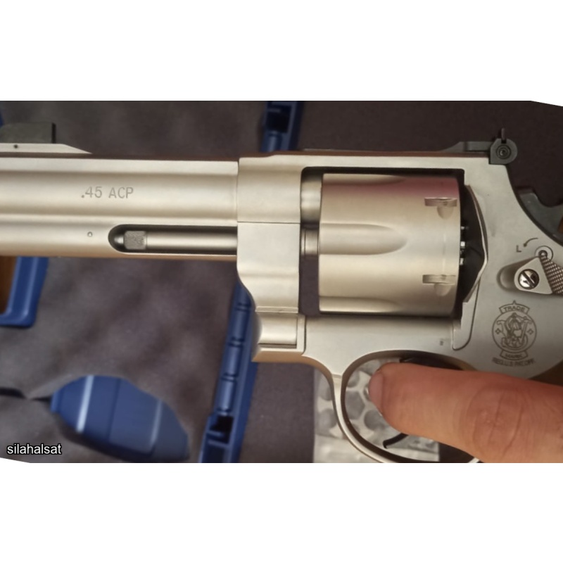 TÜRKİYEDE TEK 45 LİK SMİTH WESSON  4 İNÇ TOPLU TABANCA