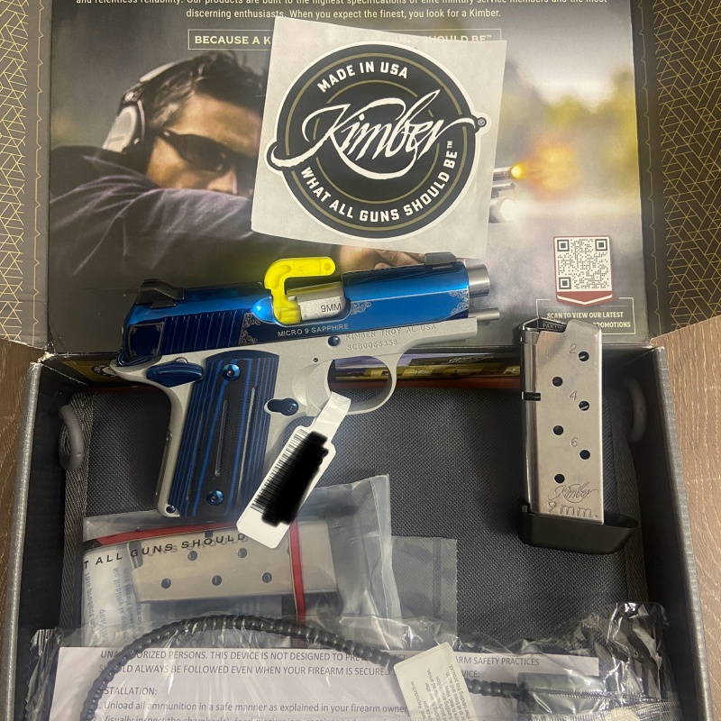 Kimber Micro 9 Sapphire (Safir)