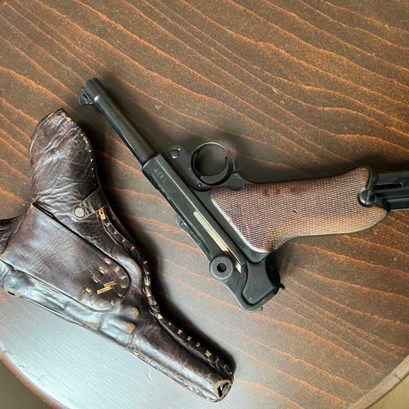 DWM Parabellum P08 1913 9×19 mm.