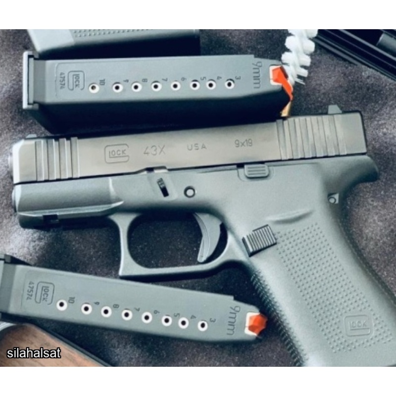 GLOCK 43 X SIFIR 2024 TÜRKİUE Y.Y ÖZEL HARİTALI KOLLEKSİYONLUK SAYILI SERİ ÜRETİM