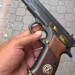 İLK SAHİBİNDEN FÜME RENK TİTANYUM ORJİNAL KAPLAMA CZ 75 B