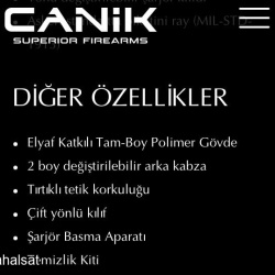 Canik TP9SA sıfır