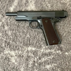 Colt 1911 Süper 38 Auto Nadir bulunan tertemiz tabanca
