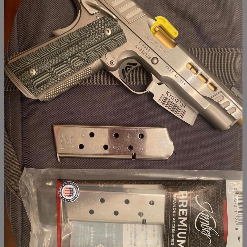 KİMBER 1911 RAPİDE DAWN 45 Calibre
