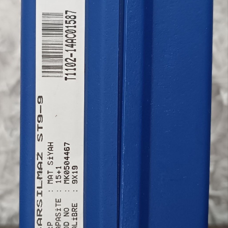 Sarsılmaz ST9 ilk sahibinden ücretsiz hibe