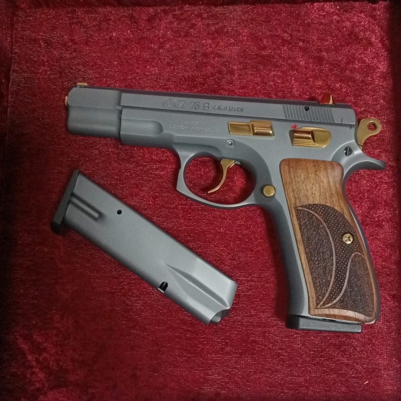 TİTANİUM GOLD KAPLAMA TEMİZ CZ 75 TABANCA